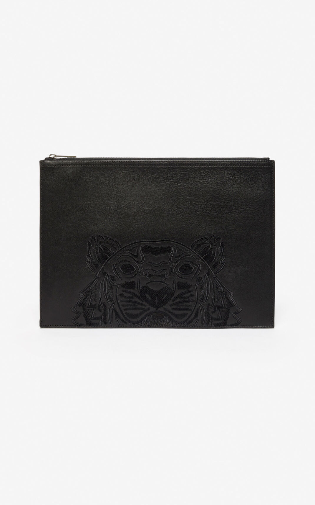 Kenzo Tiger briefcase Clutch Dame - Sort DK-251644